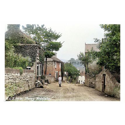 ptc1191 - Stoney Middlton , Derbyshire - print 6x4