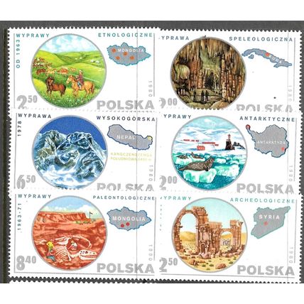 1980 Michel 2686/2691 - MNH (**)