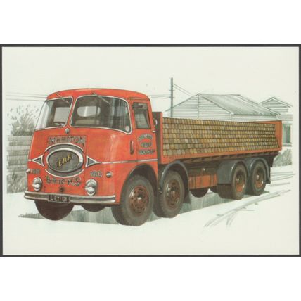 Marston Valley Brick Co Ltd ERF KV - Golden Era Postcard
