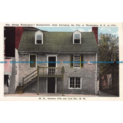 R053245 Gen. George Washingtons Headquarters white Surveying the City of Washing
