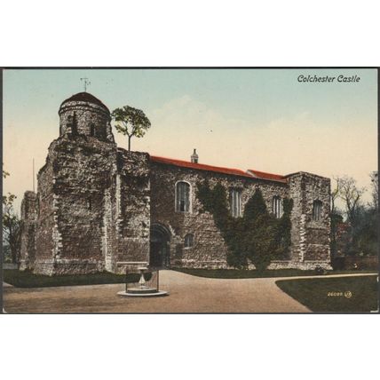 Colchester Castle, Essex, c.1905-10 - Valentine's Postcard