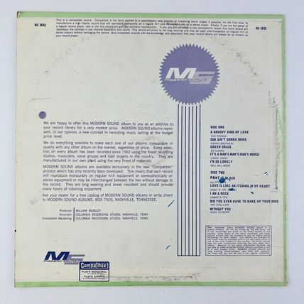 Modern Sound PROMO - A Groovy Kind Of Love Vinyl LP Record Album MS-1033