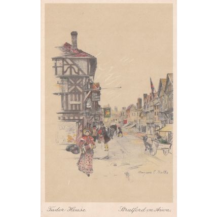 A275 STRATFORD ON AVON - TUDOR HOUSE. MARJORIE BATES