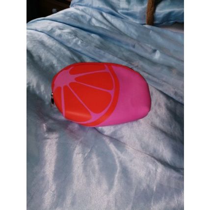 Radox washbag Radox make up bag pink and orange fruit washbag