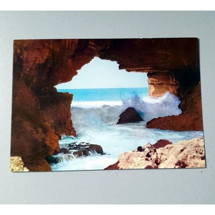 CASCAIS - MOUTH OF HELL - PORTUGAL - POSTCARD *