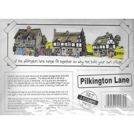Pilkington Lane Stamp Set. Stamping Cardmaking Scrapbooking Crafts