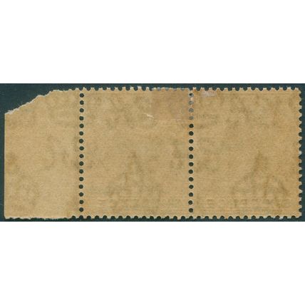 Bahamas 1922 6d bistre-brown Malformed 'E' SG122a unused in pair