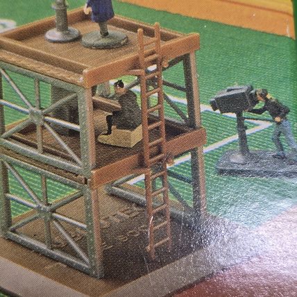 Subbuteo 61208 Outside Broadcasting Unit Complete CORRECT Box NM TV Media