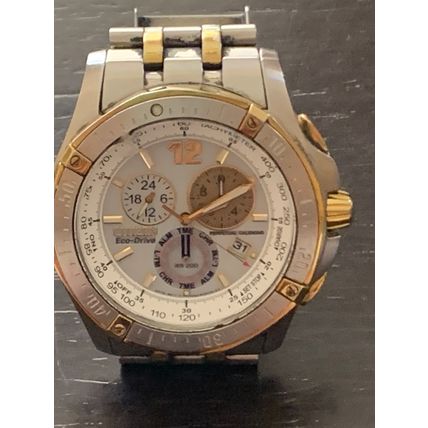 Original citizen eco drive wrist watch, 20 bars