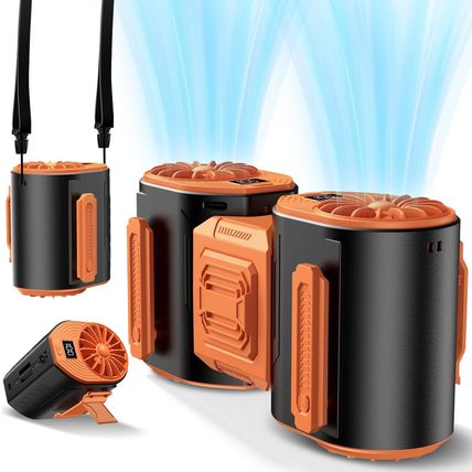 Andwing Portable Waist Fan Rechargeable, Detachable Dual Motors Personal Fans 5