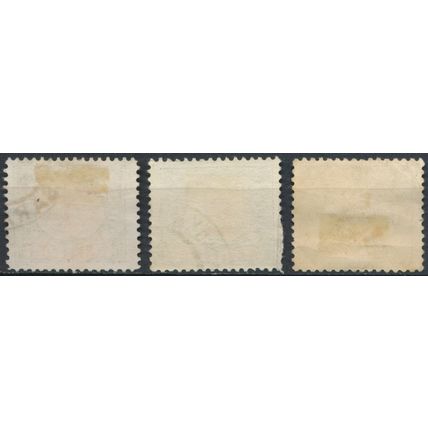 Postage Due: 3 Values - Bosnia Herzegovina 1904 - FH - MiNr P1/2 & 8