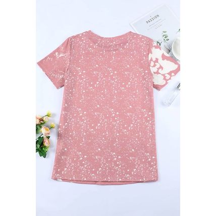 Pink PRAY Graphic Tie Dye Tee