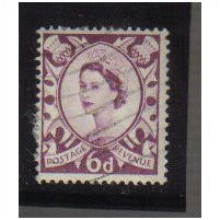 1958/67 GB SCOTLAND 6D CLARET F/U SGS3