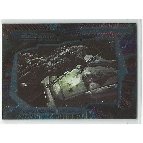 STAR TREK ' ENTERPRISE ' 22nd VESSALS ' BORG TRANSPORT 'card # V8 ( 2003)