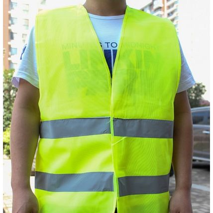 High Safety Visibility Reflective Vest Warning Waistcoat Stripes Jacket Car UK