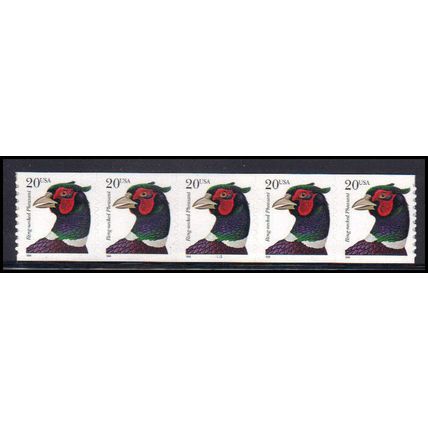 3055 20c Ring Necked Pheasant Fery Fine MNH PNC 1111/5 KA8123