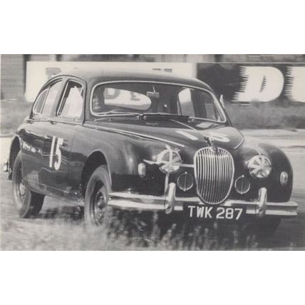 J Duncan Hamilton at Goodwood Grand Prix 1958 Postcard