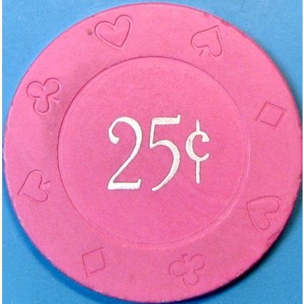 LSC(Lucky Strike Bar). 25¢ Casino Chip. Missoula, MT. Q66.