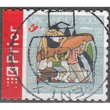Belgique 2007 Michel 3714IBD O Cote (2008) 1.50 € Vacances Kayak Cachet rond