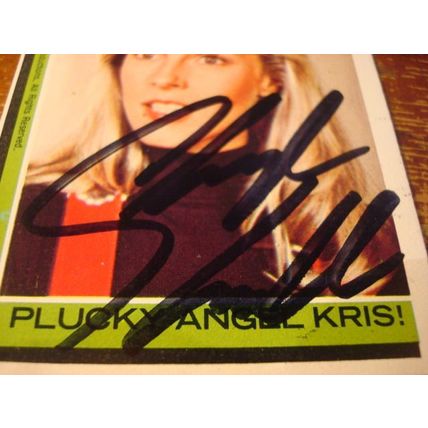 1977 Charlies Angels, Autograph Card, w/COA, CHERYL LADD