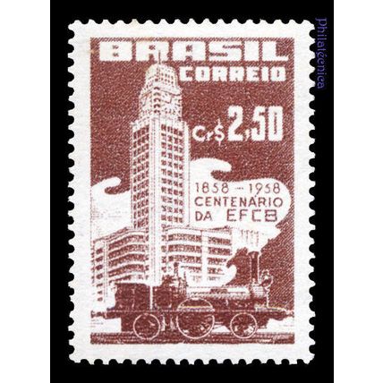 Brazil 1958 unused (mint, no gum) c1958-04