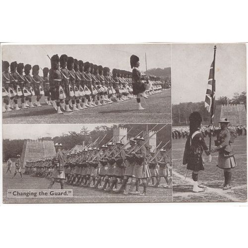 Changing the Guard Aldershot Tattoo Series Gale & Polden Ltd Postcard