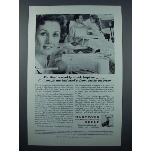 1960 Hartford Insurance Ad - Costly Recovery