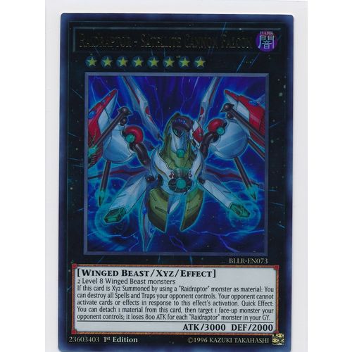 YuGiOh BOL: Light's Revenge BLLR-EN073 Radraptor - Satellite Cannon Falcon 1st