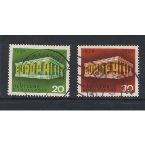 GERMANY 1969 EUROPA SET USED