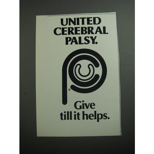 1989 United Cerebral Palsy Ad - Give till it helps