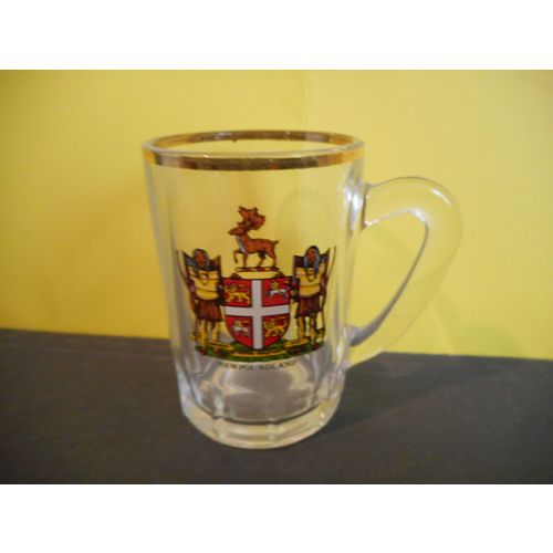 Newfoundland Coat of Arms Mini Mug,Shot Glass