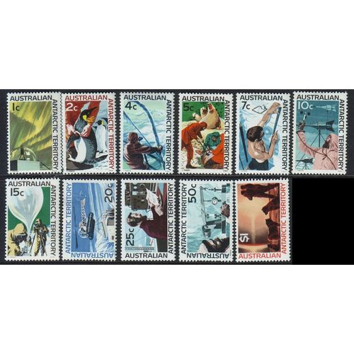 AUSTRALIEN AUSTRALIA [Antarktis] MiNr 0008-18 ( */mh )