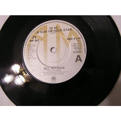 Bill Wyman Import 45-(SIS)JE SUSI UN ROCK STAR/RIO DeJANEIRO