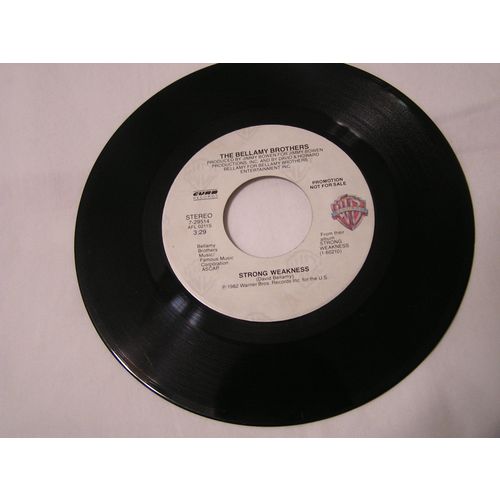 The Bellamy Brothers Promo 45-STRONG WEAKNESS STEREO