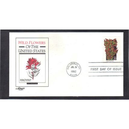FDC Artmaster 2647 29c Indian Paintbrush (Cachet-U/A) CV39828