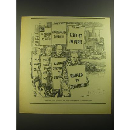 1967 Cartoon by Leslie Illingworth - Another Chill draught for most