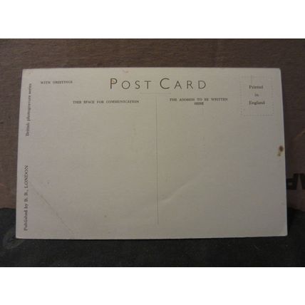 WEYMOUTH HARBOUR, DORSET. unused vintage postcard by B. B. =