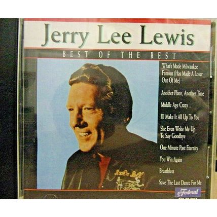 Jerry Lee Lewis-Best Of The Best-CD-1996-Very Good+