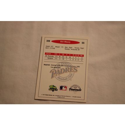 Bill Meury 1991 Classic Best NO. 339