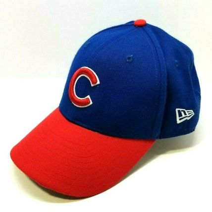 New Era MLB CHICAGO CUBS Baseball Hat Cap Adjustable Red & Blue (T11)