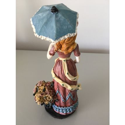 ORNAMENT - UMBRELLA GIRL (PURPLE DRESS)