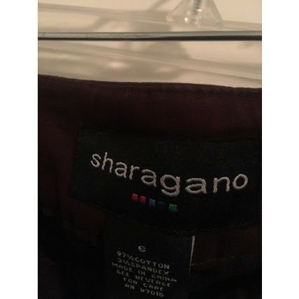 Sharagano Women's Brown Dress Pants Slacks \Size 6 Straight Fit