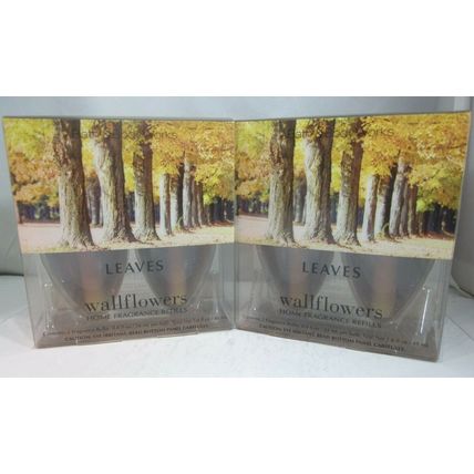 2 bx /4 bulbs Bath & Body Works Wallflower Diffuser Refill Bulb Leaves