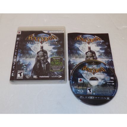 Playstation 3 PS3 Batman Arkham Asylum Complete
