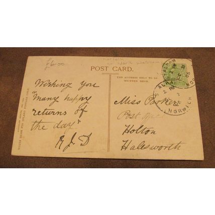 1905 fr Jarrold postcard - Hickling Staithe- Nr Stalham, Norfolk