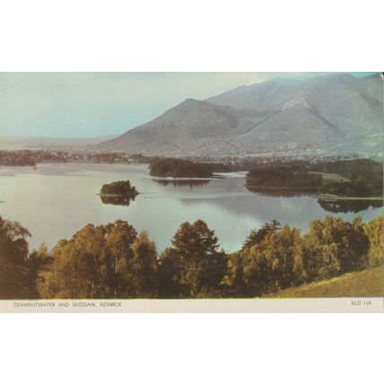 Derwentwater and Skiddaw, Keswick - Sanderson & Dixon # KLD 114