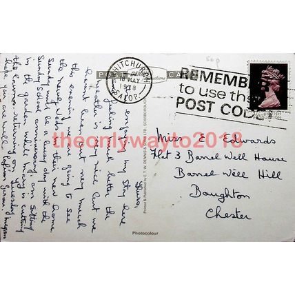 Dingle, Shrewsbury, Shropshire, Postcard, 1970s
