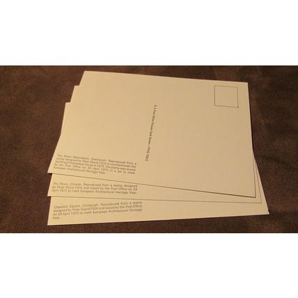 1975 GB PHQ Postcard cover - European Architectural Heritage Year PHQ10