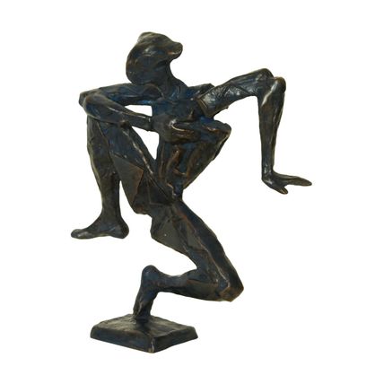 Bronzen beeld Eric Claus : Commedia Dell'Arte | Arlecchino, z.j.