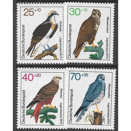 1973 Michel 754/757 - MNH (**) - BIRD
